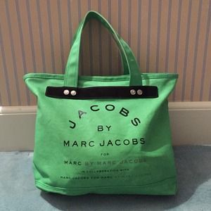 Jacobs by Marc Jacobs canvas tote bag