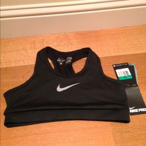 Black Sports Bra