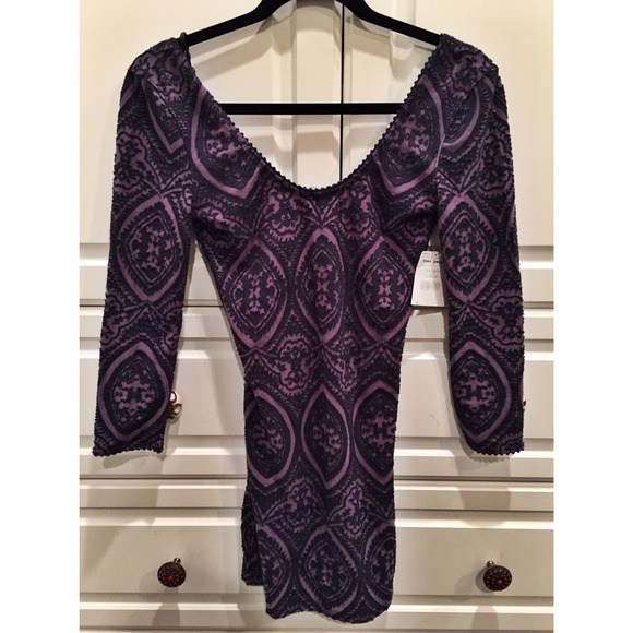 Grey Plum Long Sleeve By Free People