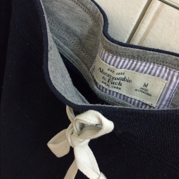 Abercrombie dark navy pants - Picture 2 of 4