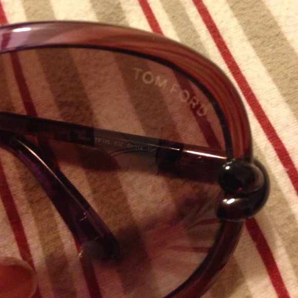 NWT Tom Ford purple sunglasses - Picture 3 of 6