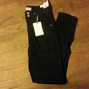 High waisted skinny jeans