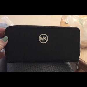 MK Black Wallet