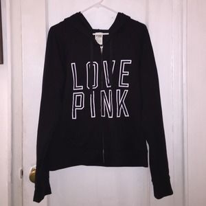 VS PINK zip up hoodie