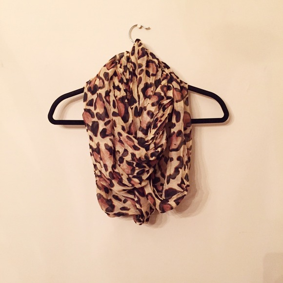 Leopard Print Scarf