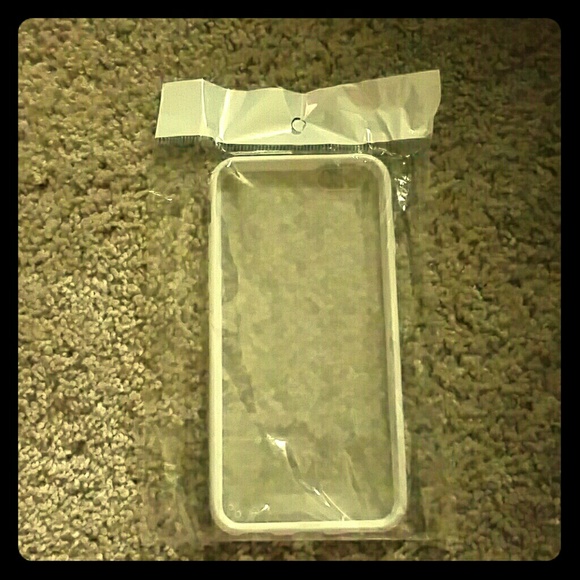 Clear/white iphone 6 case