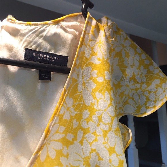 Burberry London floral dress sz 2