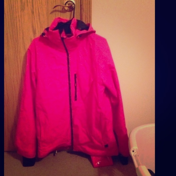 SIMS Pink Snowsuit set (pants from ROXY)