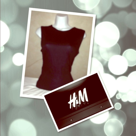 👚 Women's H&M Black Tank Top 👚