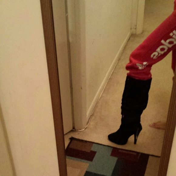 Black boots