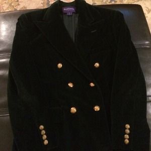 Ralph Lauren velvet blazer