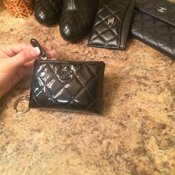 CHANEL Clutches & Wallets - Auth sm CHANEL wallet for sale