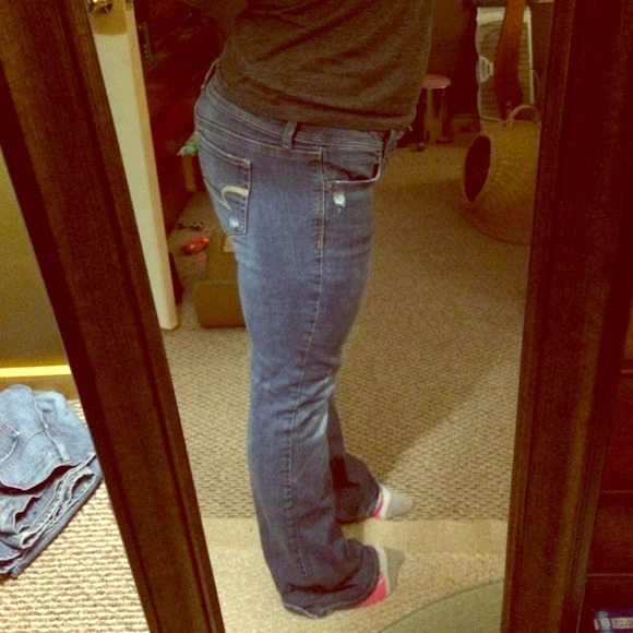 AE Slim Bootcut Jeans
