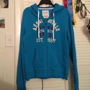 Aeropostale XXL Blue Hoodie