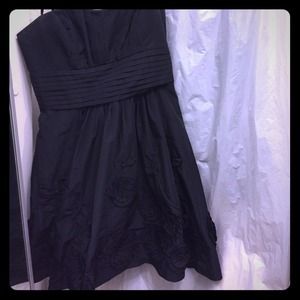 Black Strapless BCBG Dress