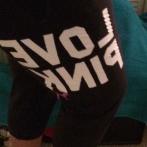 Large PINK Cinch Sweatpants