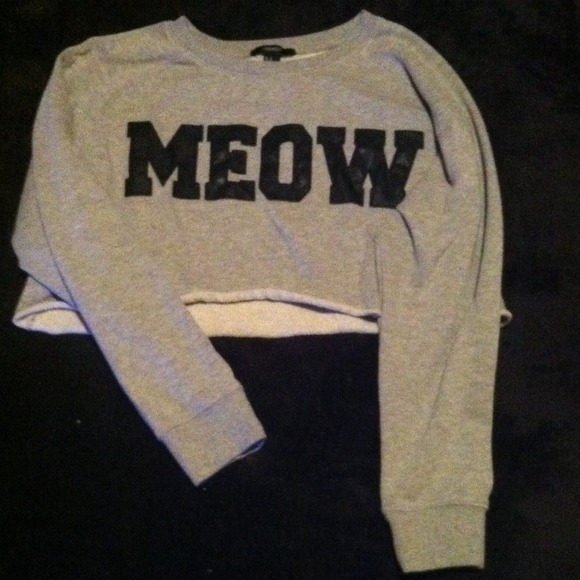 MEOW Boxy Sweater