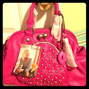 Brand new authentic Betsey Johnson leather
