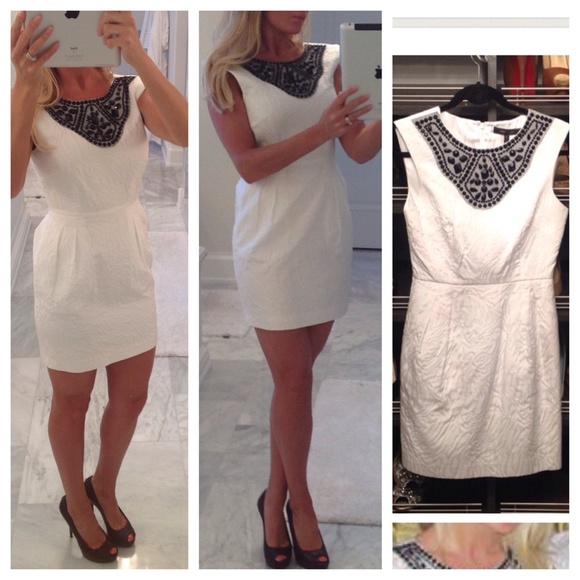 BCBGMaxAzria Dresses & Skirts - ⚡️️FLASH SALE⚡Bcbgmaxazria white sheath dress