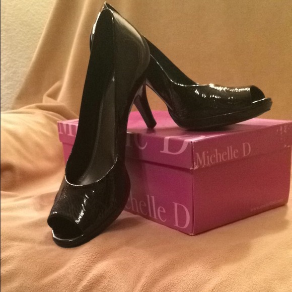Michelle Black Pumps size 10