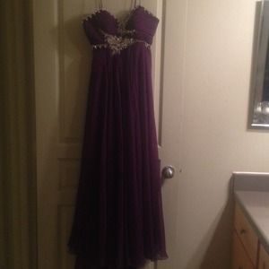 Beautiful violet dress
