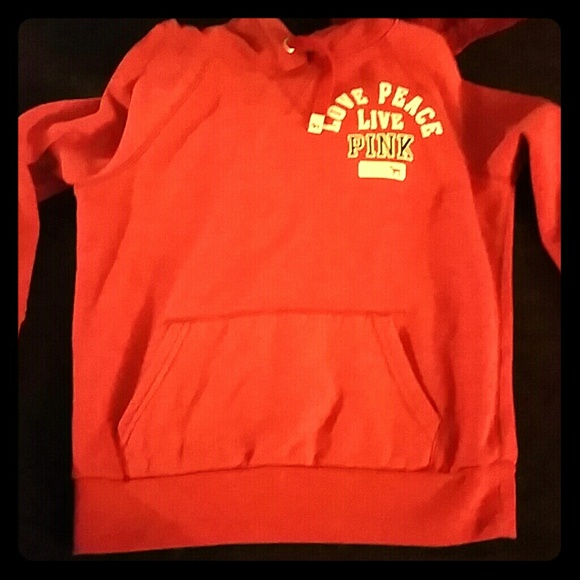 Pink hoodie