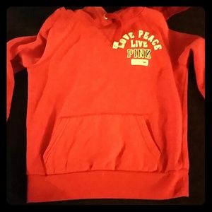 Pink hoodie