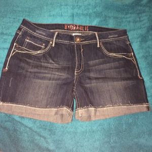 Hydraulic Jean Shorts Size 16