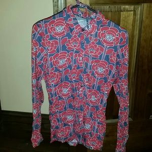 Boden wrinkle button  down shirt...EUC