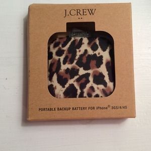 Jcrew Portable Backup Battery for iPhone 3,4,4s