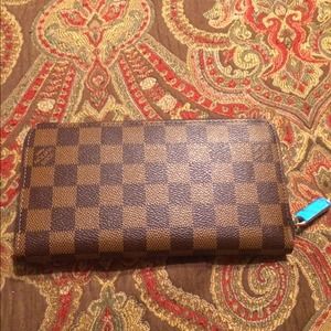 Zippy wallet Damier Ebene