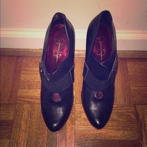 Jessica Simpson Black Booties