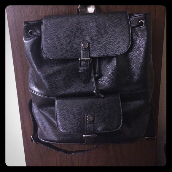 Black backpack
