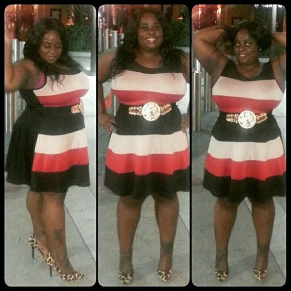 *SOLD ON WEBSITE* Plus size ALine  Dress