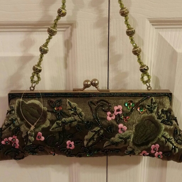 Brand New Beaded Evening Bag