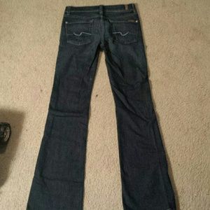 7 for all mankind boot cut jeans