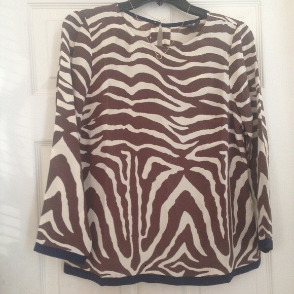 • j  c r e w • silk blouse