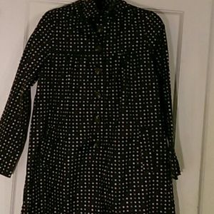 Polka Dot Raincoat w/ matching carrying case