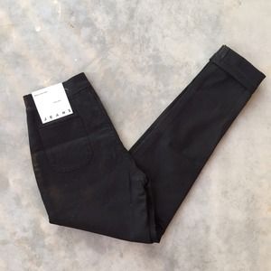 American Apparel Black Easy Jeans
