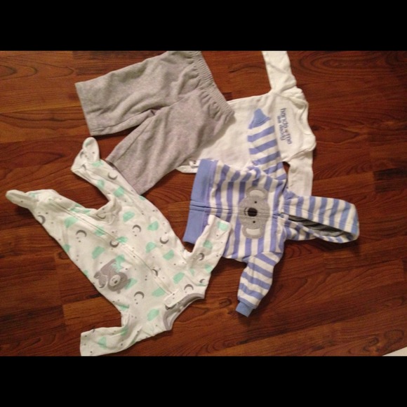 Infant outfit, "handsome like daddy"