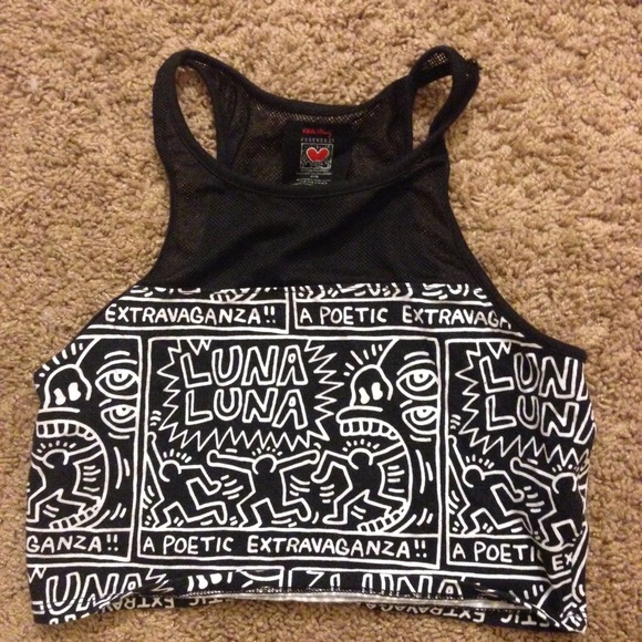 SOLD!!!!!! FOREVER 21 FESTIVAL CROPPED TOP