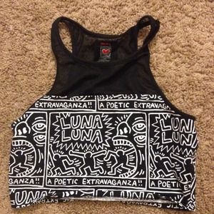 SOLD!!!!!! FOREVER 21 FESTIVAL CROPPED TOP