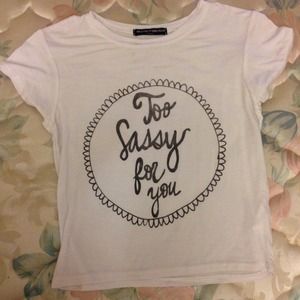 Brandy Melville crop top