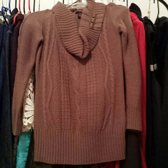 Brown sweater
