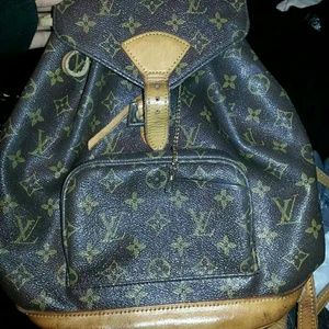 Authentic Louis Vuitton  Monogram  backpack