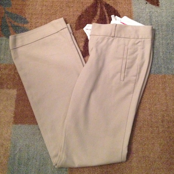 Banana Republic cuffed khakis