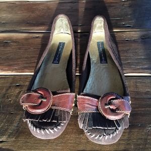 Steven by Steve Madden Brown Suede flats.