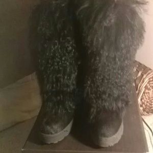 Bear Paw boots black payment via PayPal
