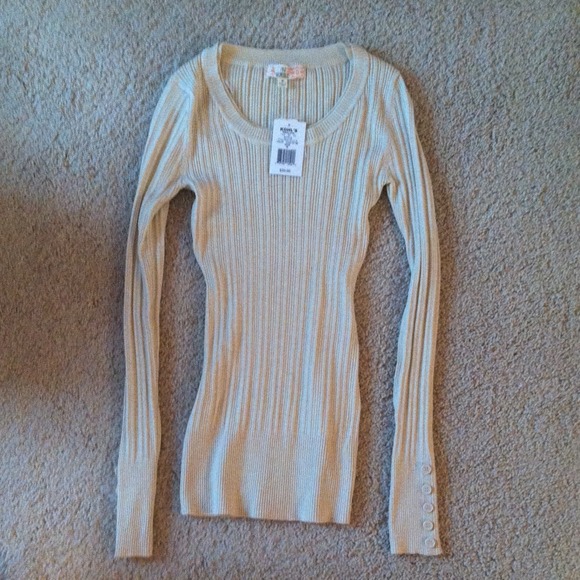 Creme colored long sleeve
