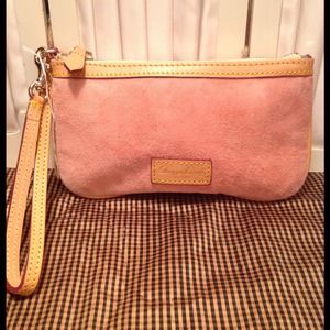 NWOT Dooney & Bourke Pink Wristlet